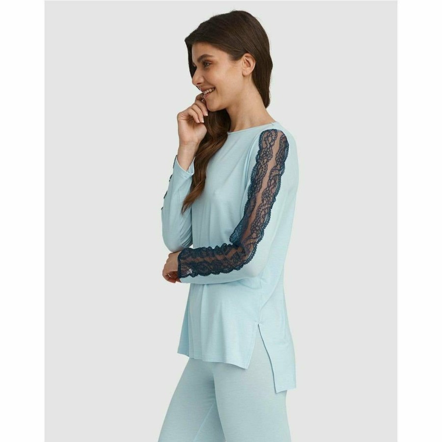 Plus Oh!Zuza | Lace Trim Pyjama Set