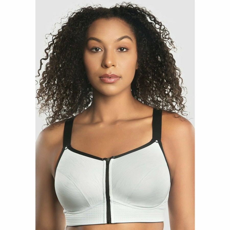 Bras Parfait | Wave Wirefree Zip Front Sports Bra