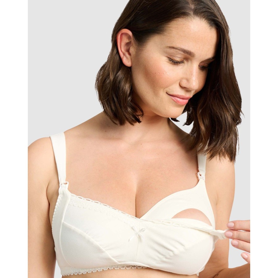 Bras Sans Complexe | New Calin Organic Cotton Wireless Nursing Bra