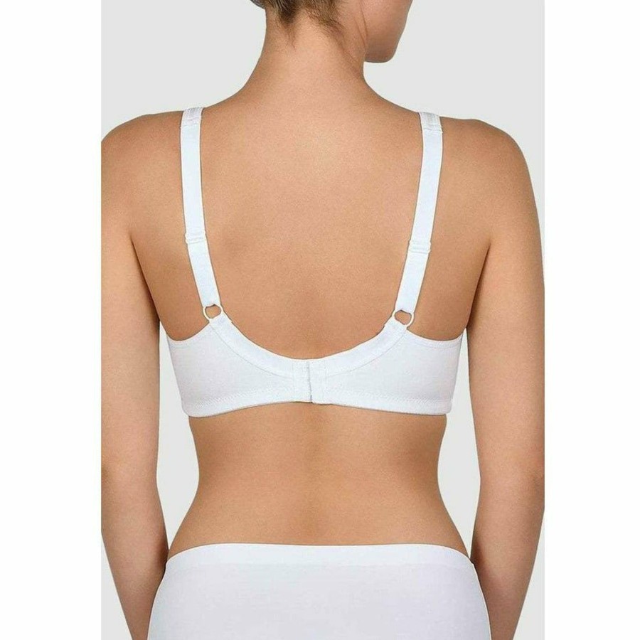 Bras Naturana | Wide Strap Full Coverage Wirefree Cotton Bra