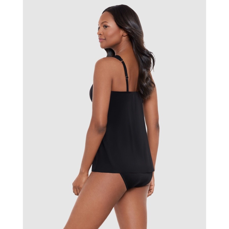 Swim Miraclesuit Swim | Plunge Full Bust Underwired Tankini Top