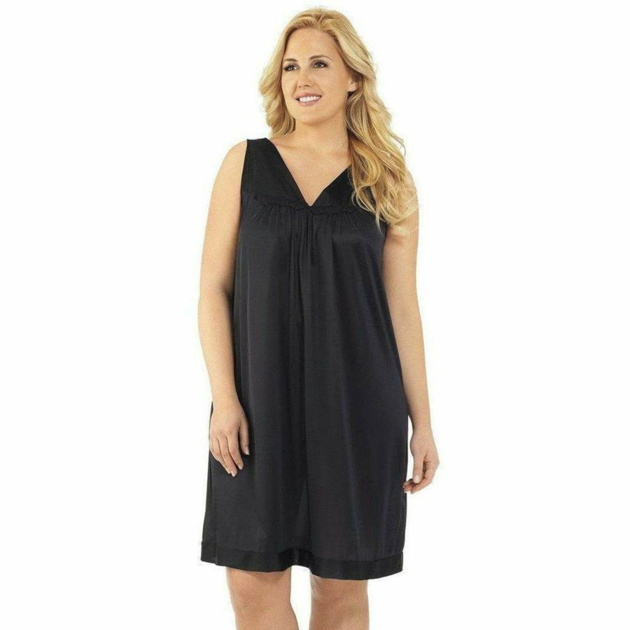 Bras Exquisite Form | Plus Size Short Sleeveless Nightgown