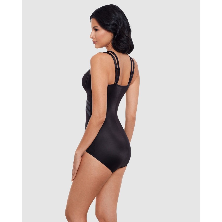 Shapewear Miraclesuit Shapewear | Modern Miracle Lycra Fitsense Cupless Body Shaper