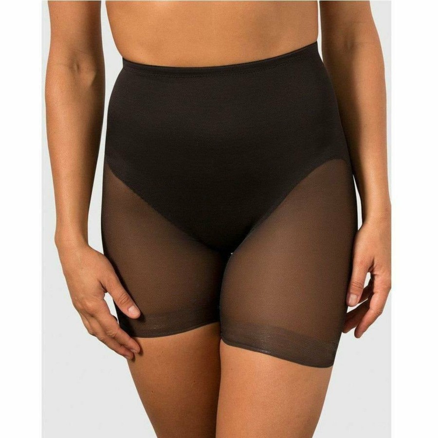 Shapewear Miraclesuit Shapewear | Sheer Shaping Sheer X-Firm Derriere Lift Boyshorts