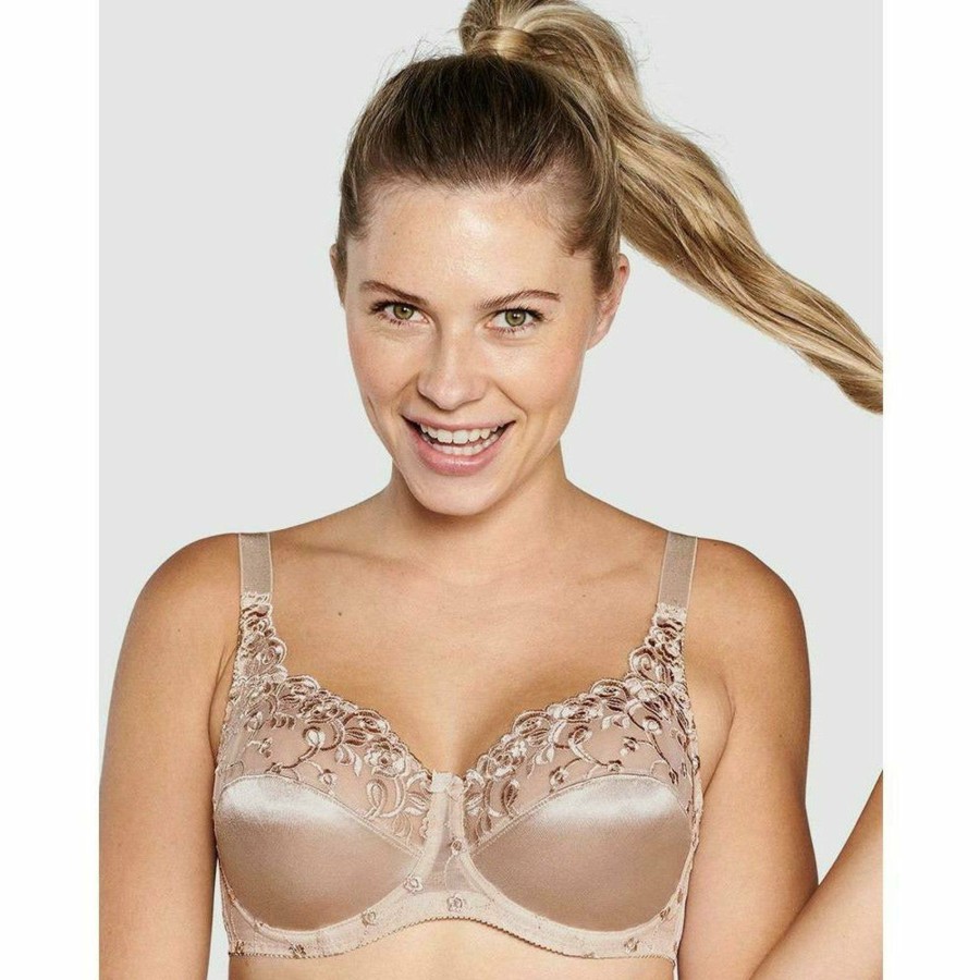 Bras Naturana | Embroidered Underwired Balconette Bra