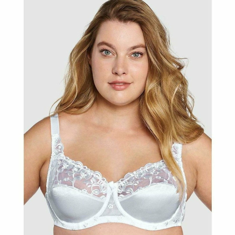 Bras Naturana | Embroidered Underwired Balconette Bra