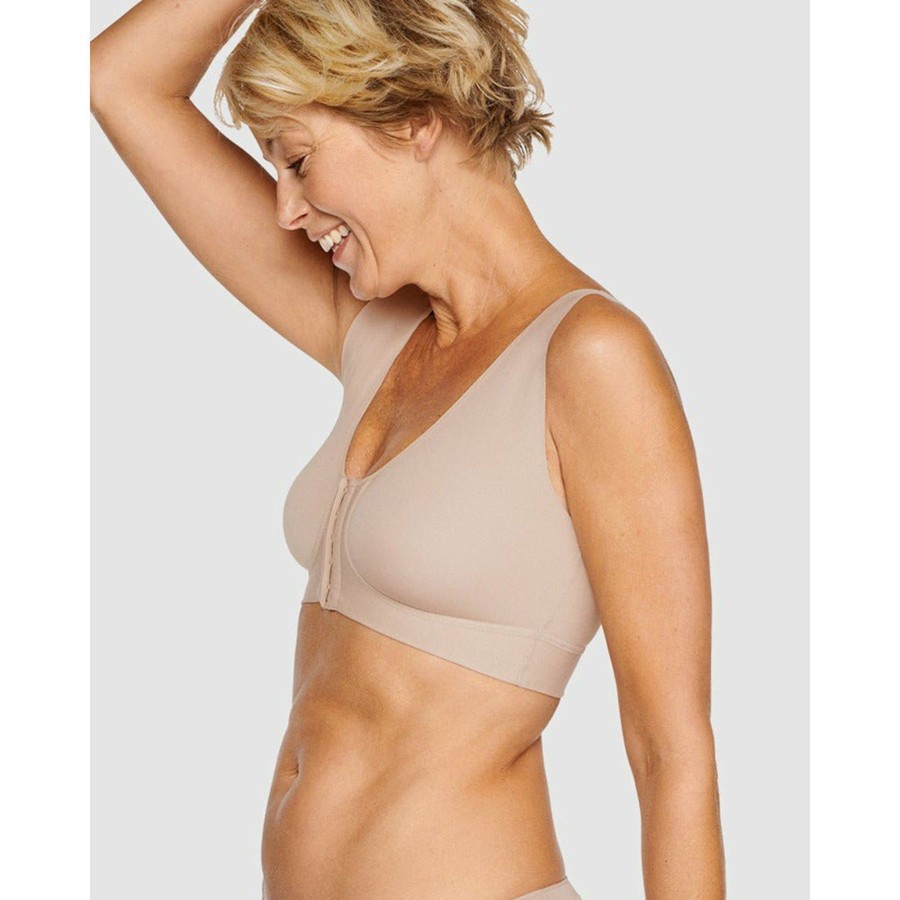 Bras Naturana | Wellness Cotton Wirefree Front Close Bra