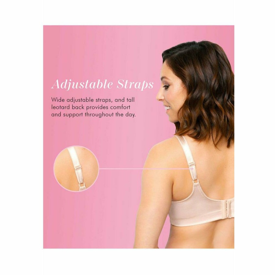 Bras Exquisite Form | Plus Size Wireless Side Shaping Soft Bra