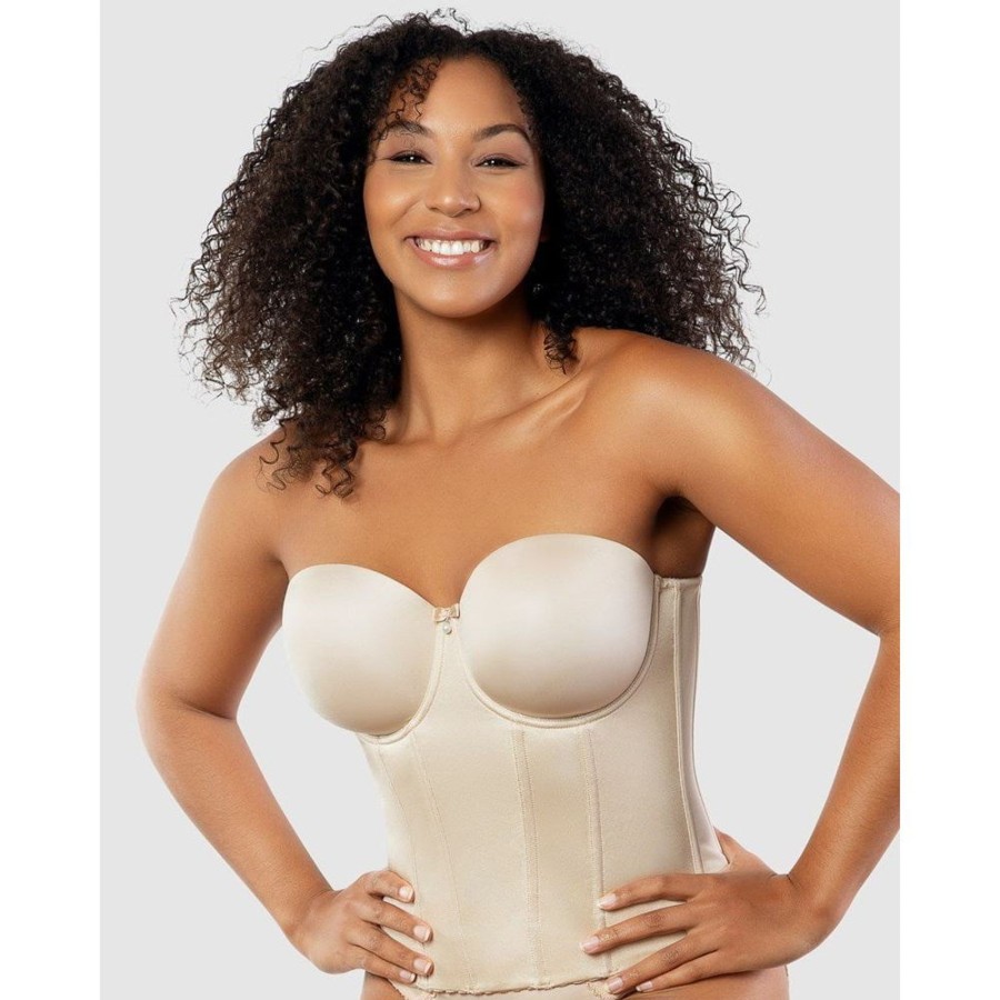 Bras Parfait | Elise Smoothing Strapless Longline Bustier Bra