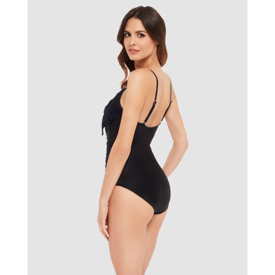 Plus Magicsuit | Blaire Fringed Tummy Control Shaping Swimsuit