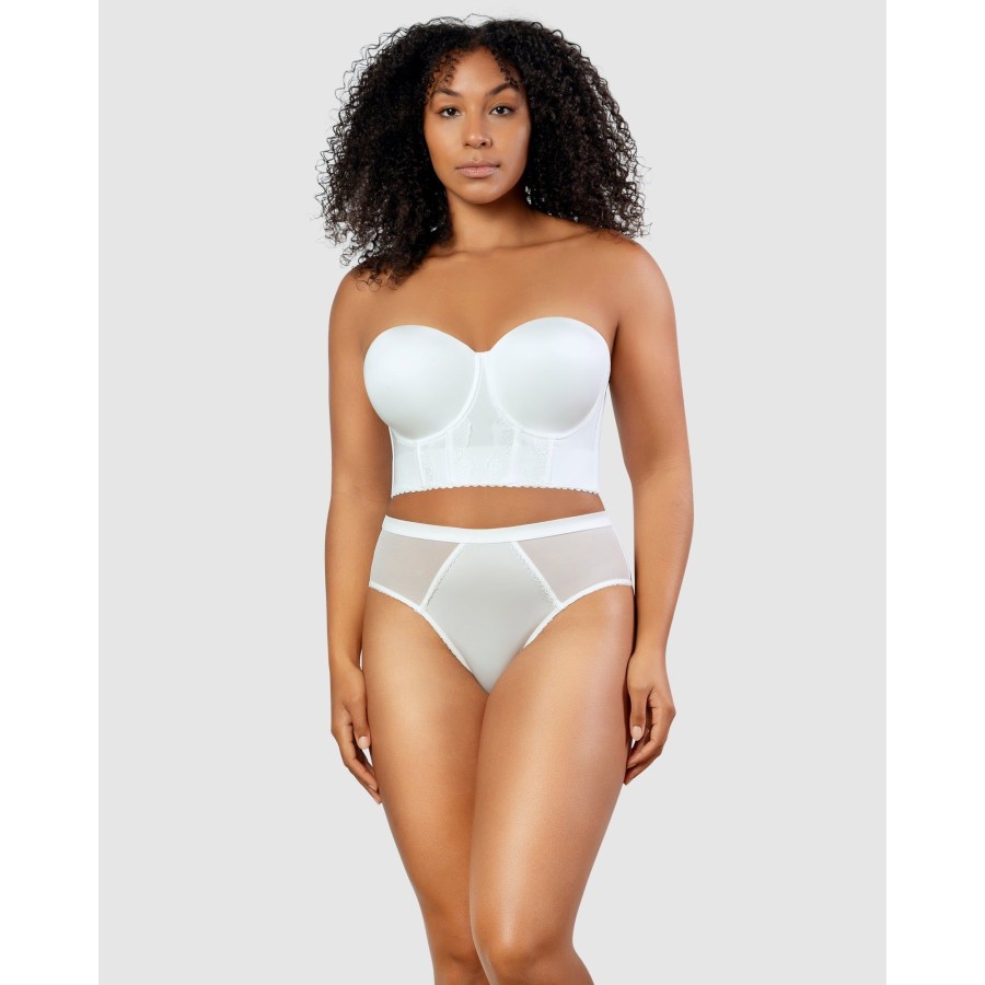 Bras Parfait | Elissa Seamless Padded Longline Strapless Bra