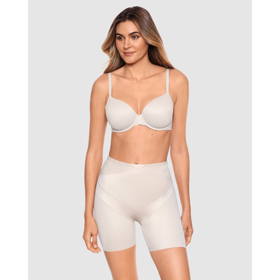 Shapewear Miraclesuit Shapewear | Tummy Tuck Firm Control High Waist Shapewear Shorts