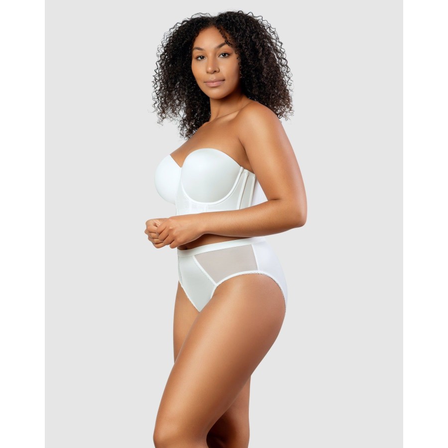 Bras Parfait | Elissa Seamless Padded Longline Strapless Bra