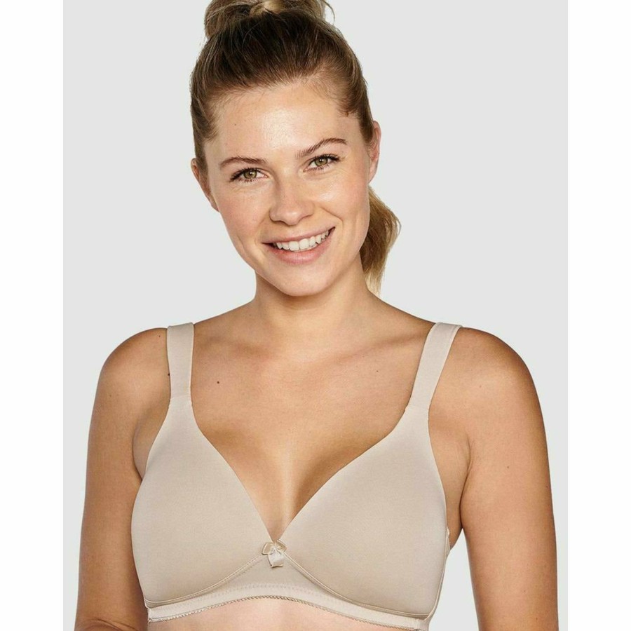 Bras Naturana | Padded Wirefree T-Shirt Bra With Wide Straps