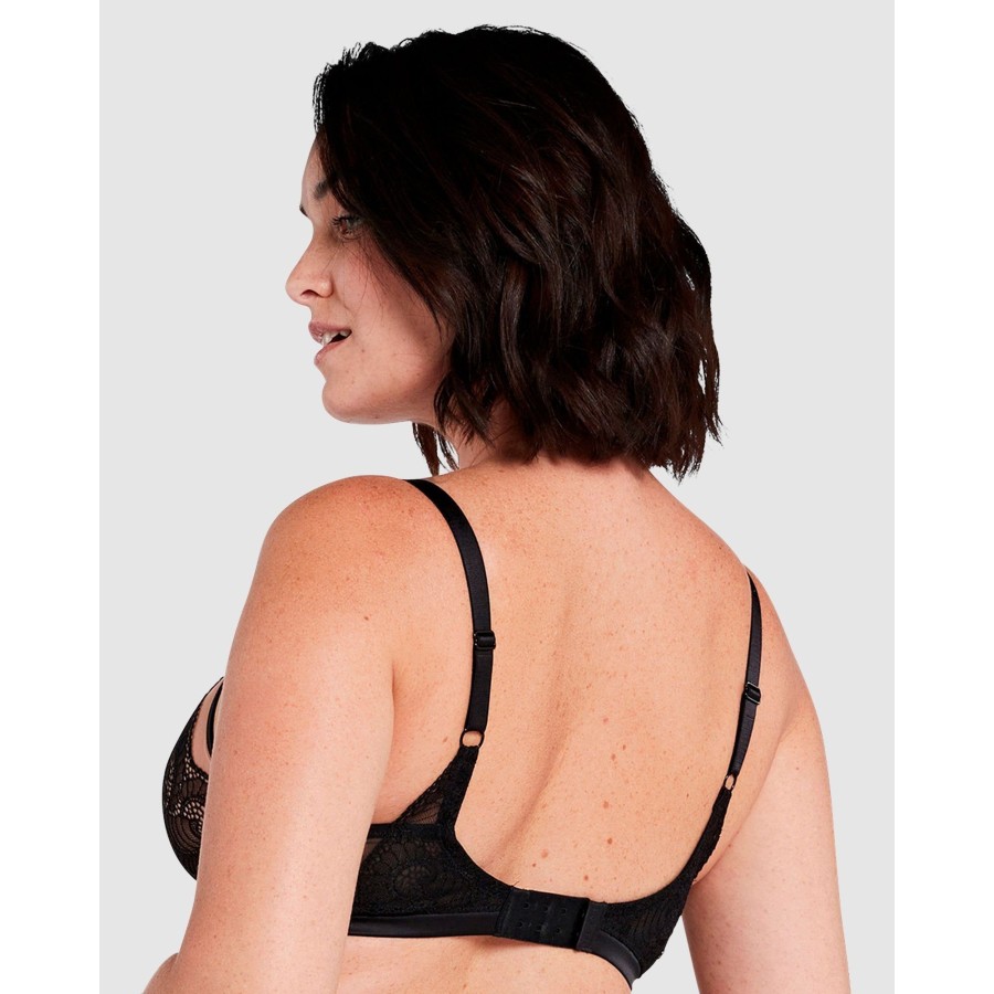 Bras Sans Complexe | Serena Wired Tulle Lace Plunge Bra