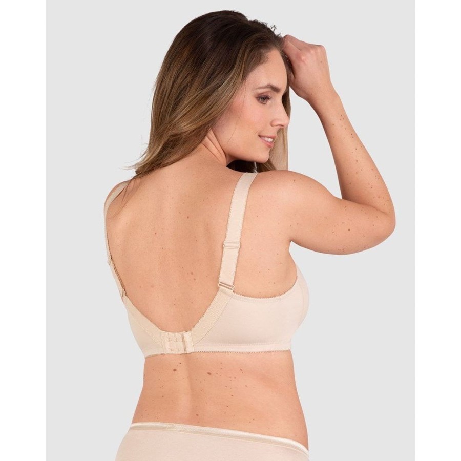 Bras Naturana | Soft Cotton Wirefree Pocketed Mastectomy Bra