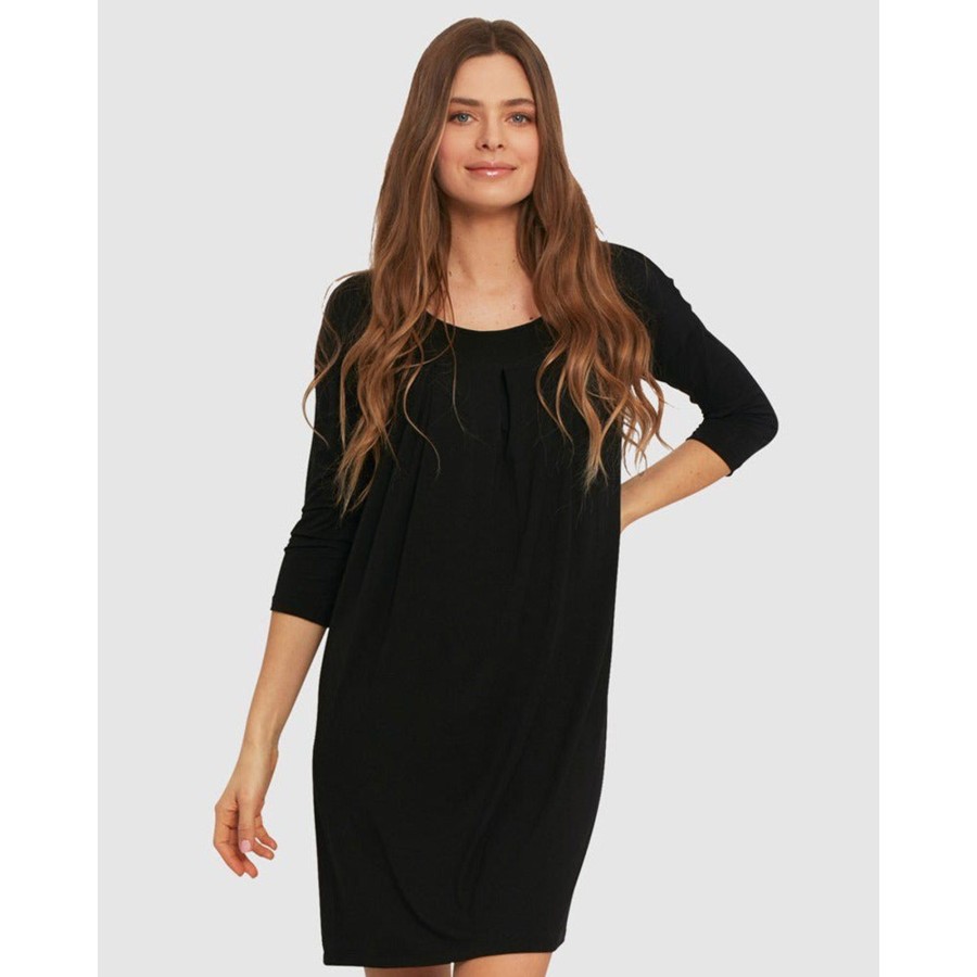 Plus Oh!Zuza | Soft Viscose Modal Lounge Dress Nightdress