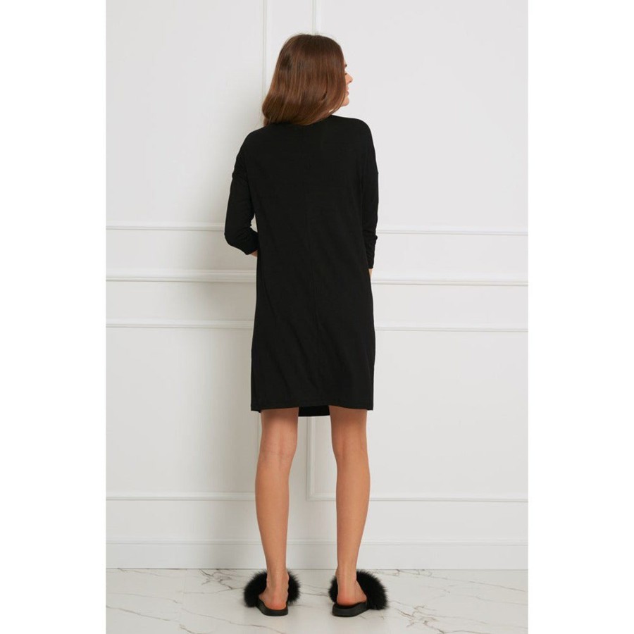 Plus Oh!Zuza | Soft Viscose Modal Lounge Dress Nightdress