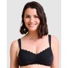 Bras Sans Complexe | Ava Organic Cotton Lace Wireless Mastectomy Bra