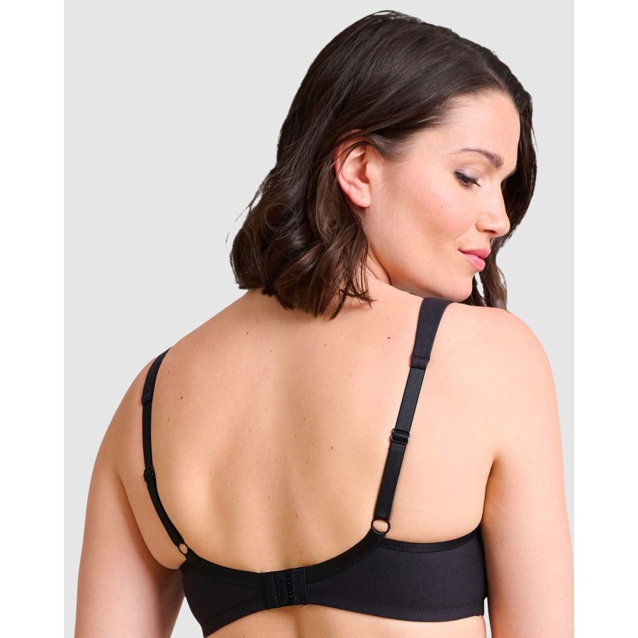 Bras Sans Complexe | Ava Organic Cotton Lace Wireless Mastectomy Bra