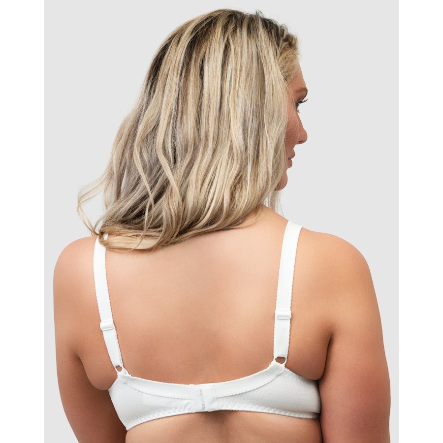 Bras Naturana | Side Smoothing Organic Cotton Wirefree Minimiser Bra