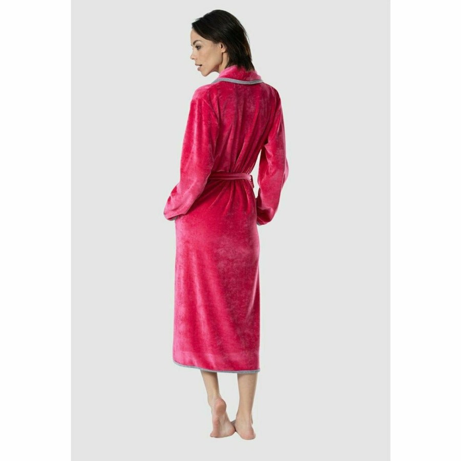 Sleepwear Belmanetti | San Simone Soft Velour Bamboo Robe