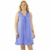 Plus Exquisite Form | Plus Size Short Sleeveless Nightgown