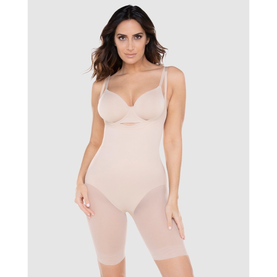 Shapewear Miraclesuit Shapewear | Sheer Shaping Long Leg Full Body Shaper