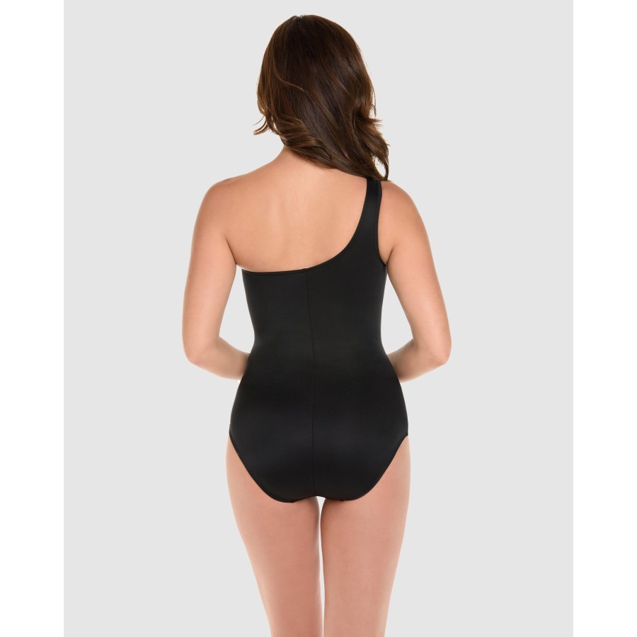 Plus Miraclesuit Swim | Network Jena One Shoulder Shaping Swimsuit