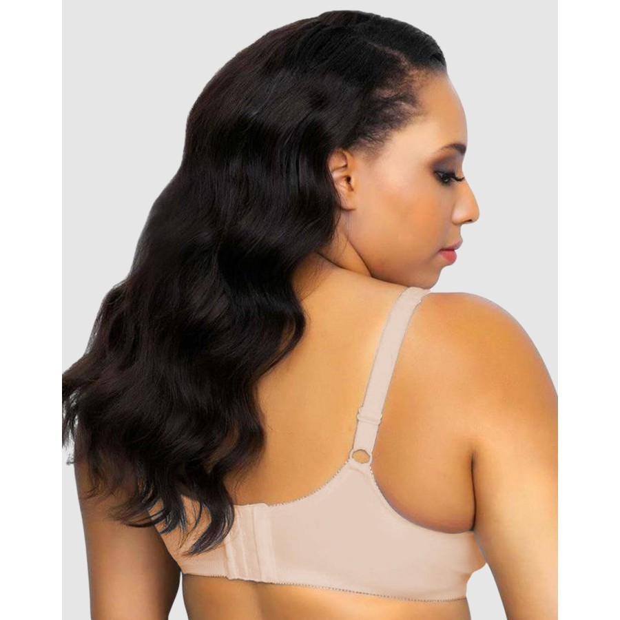 Bras Exquisite Form | Plus Size Wireless Cotton Soft Cup Bra