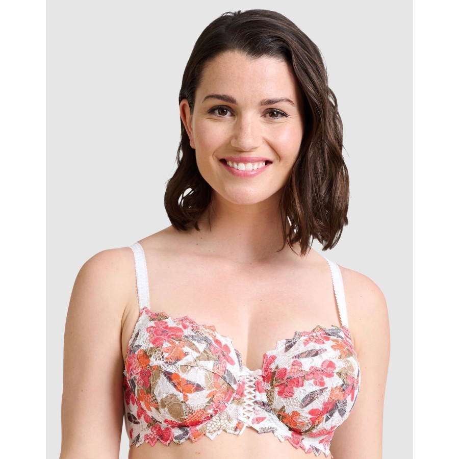 Bras Sans Complexe | Arum Mosaic Underwire Balconette Lace Bra